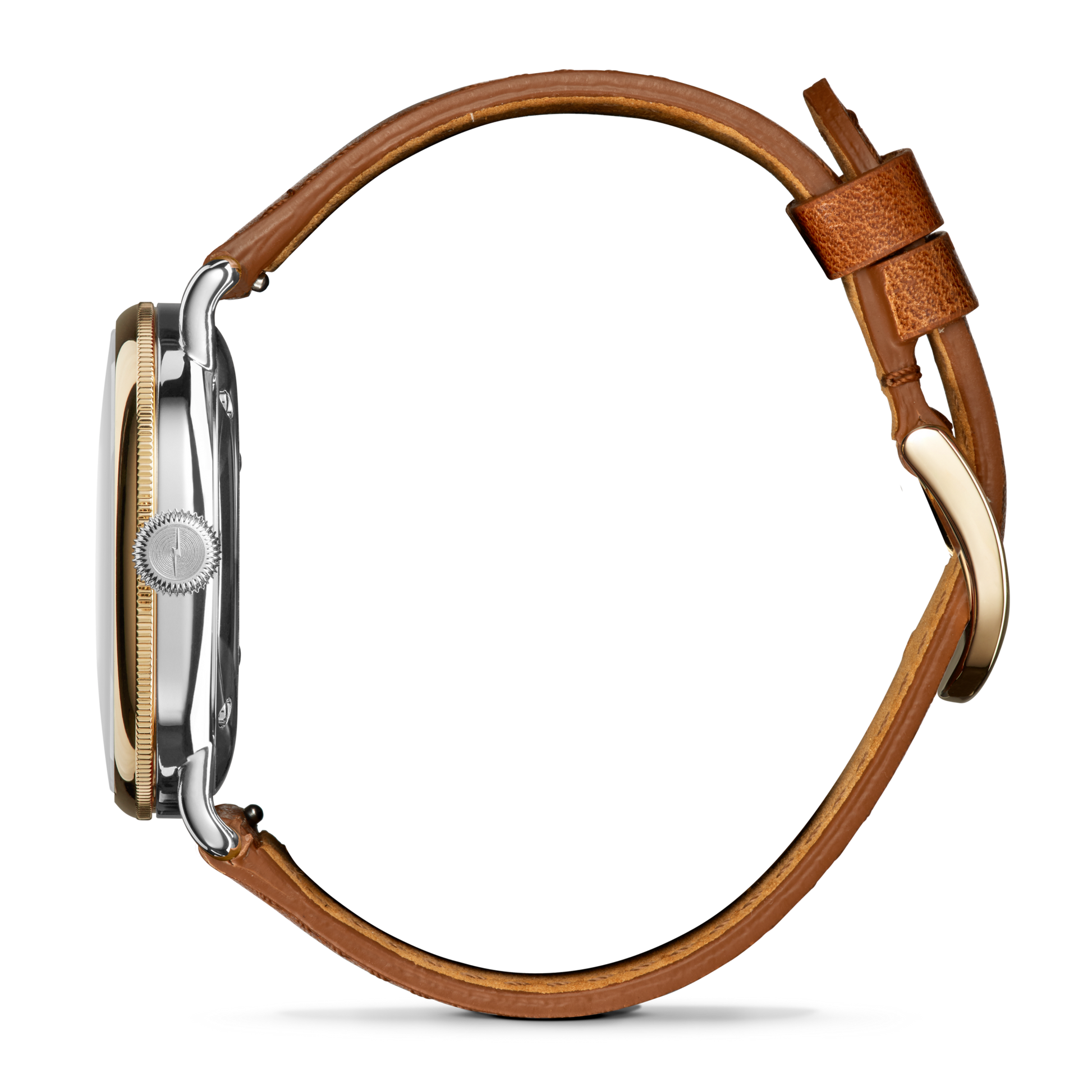 Canfield Watch - MOP Tan Leather Strap Canfield Watch - MOP Tan Leather Strap