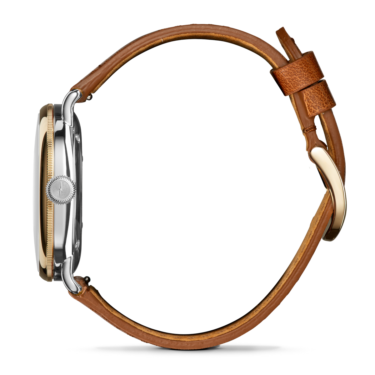 Canfield Watch -  MOP Tan Leather Strap