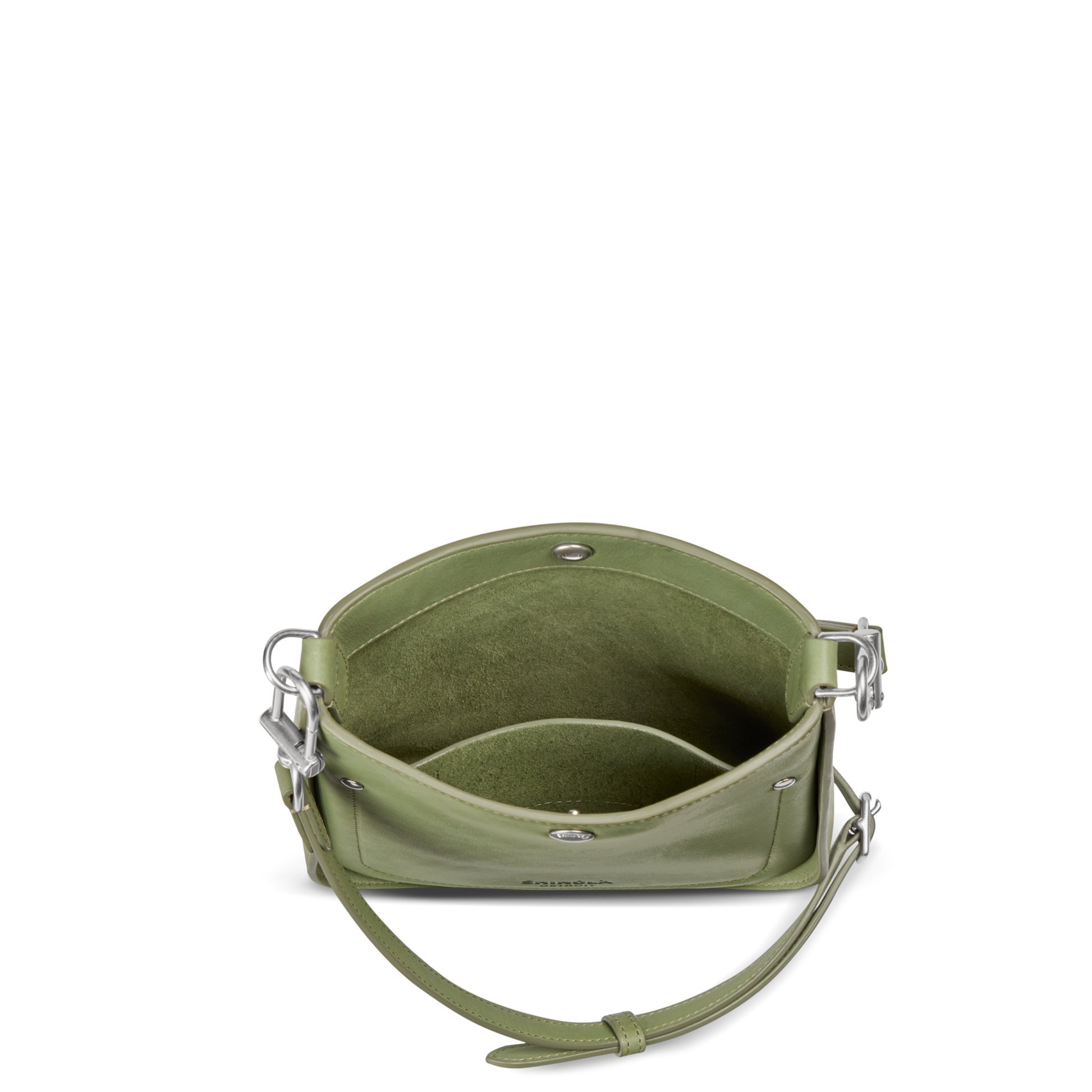Mini Pocket Crossbody Bag - Eucalyptus
