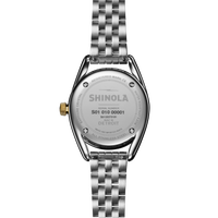 Diamond Derby Watch - White Mother of Pearl