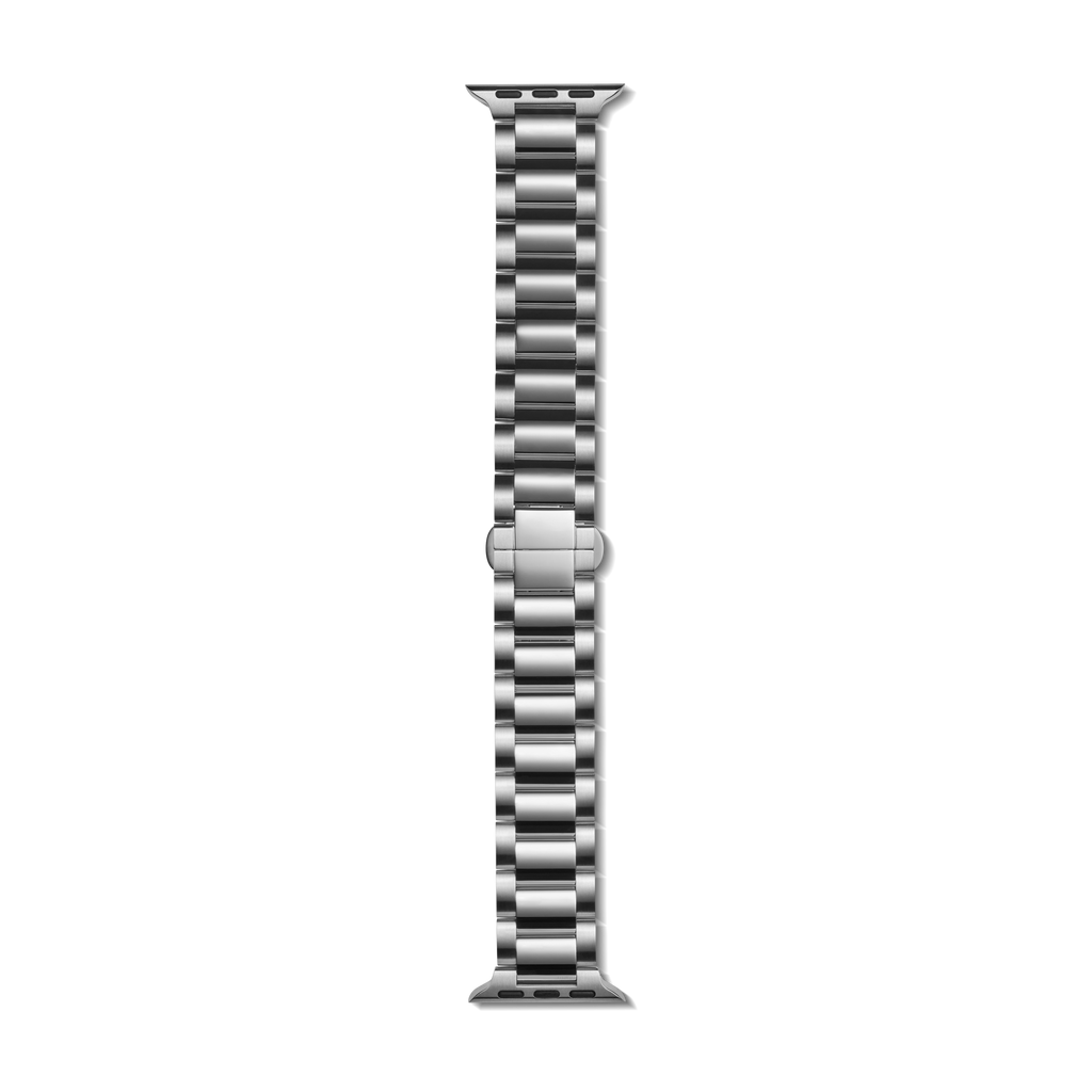 20mm Stainless Steel 3-Link Bracelet | Shinola