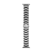 20mm Stainless Steel 3-Link Apple Watch Bracelet - Stainless Steel