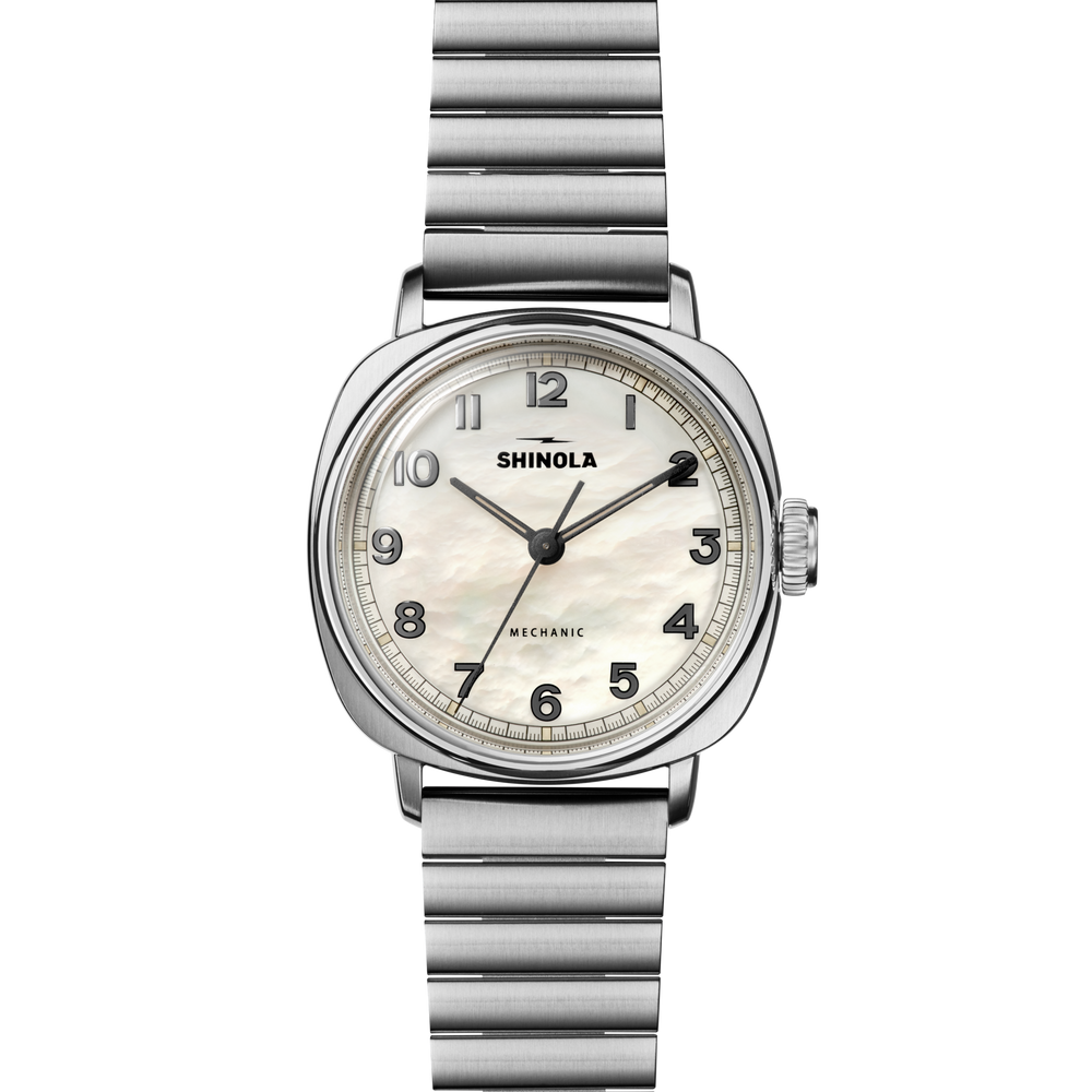 Mechanic Watch - Mother of Pearl/Silver Bracelet