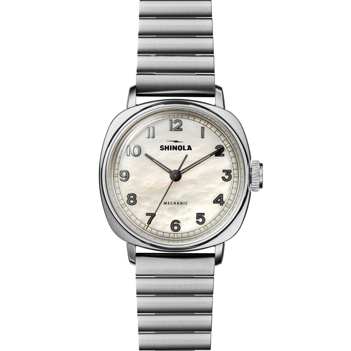 Mechanic Watch - Mother of Pearl/Silver Bracelet