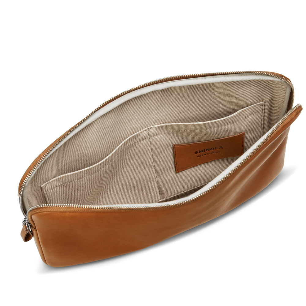 Laptop Tech Case - Tan