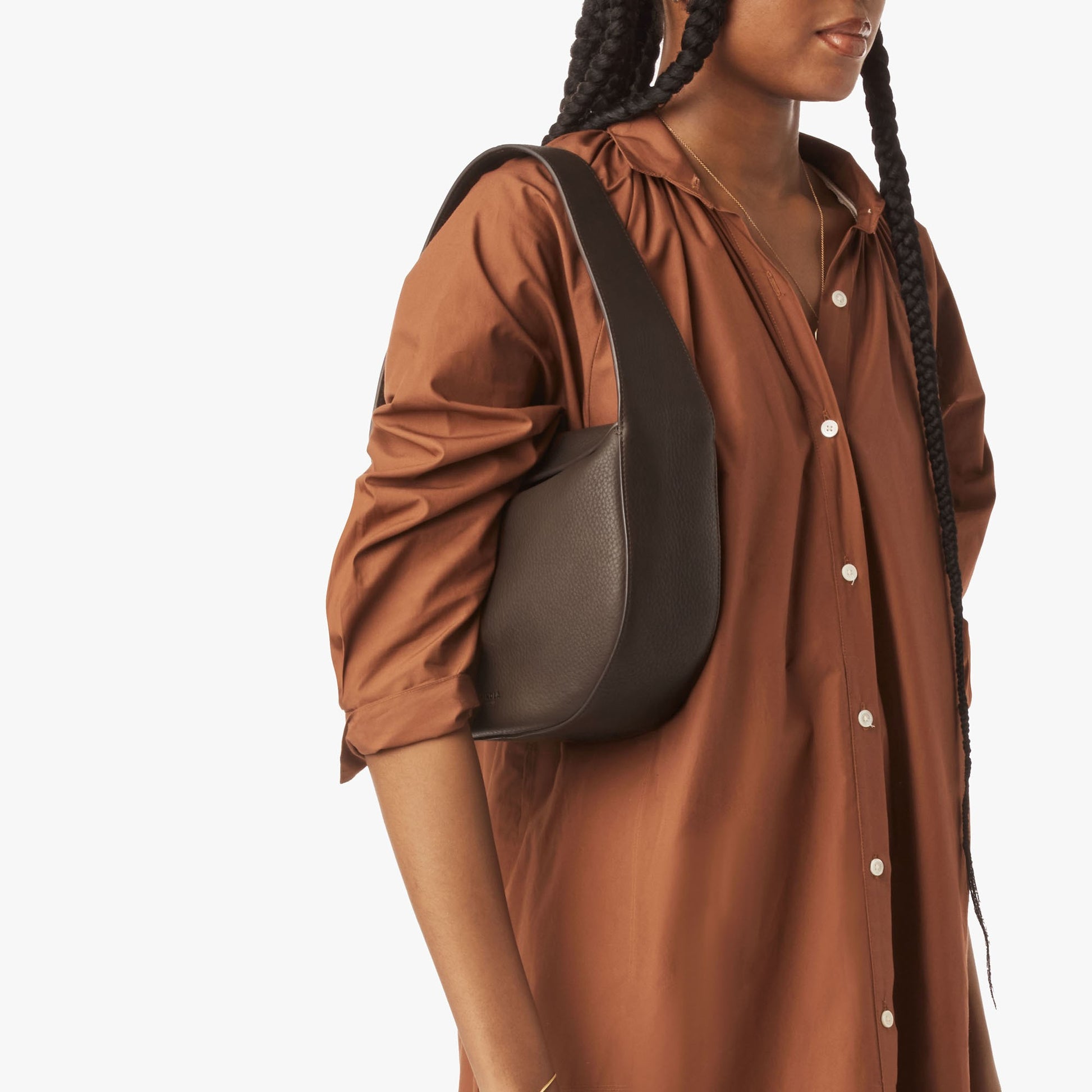 Small Shoulder Bag - Espresso