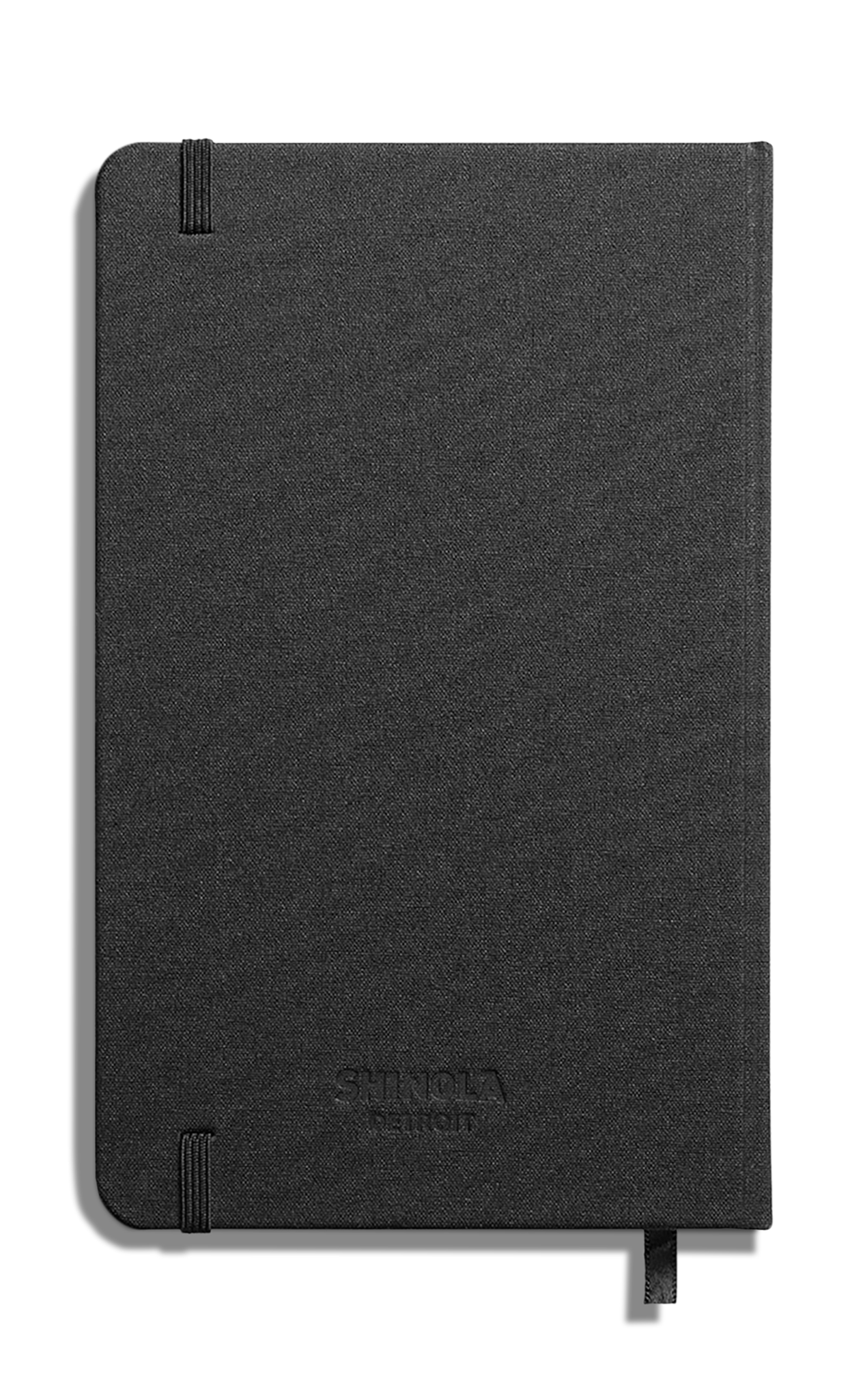 Medium Hard Plain Journal - Black