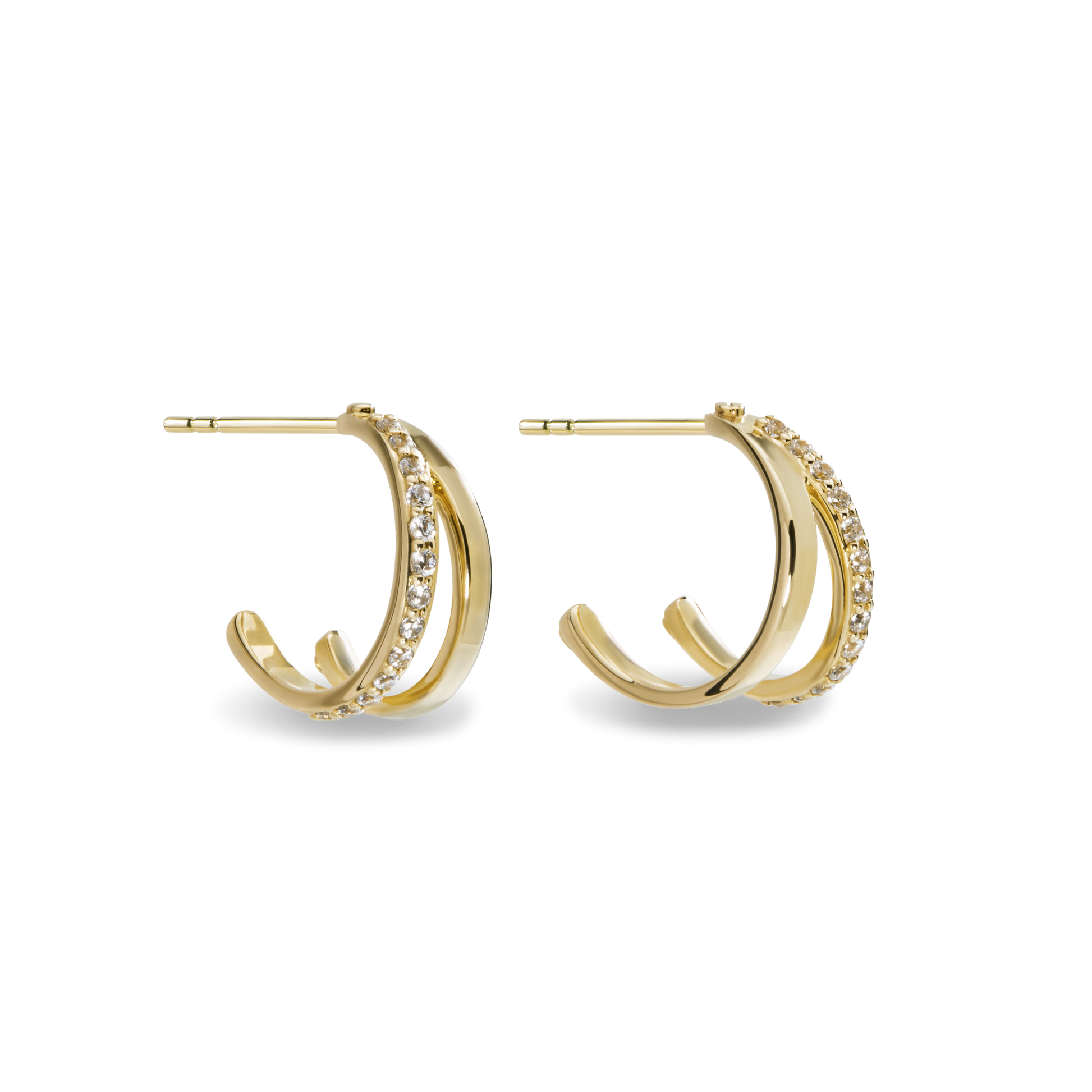 Diamond Rivet Huggies