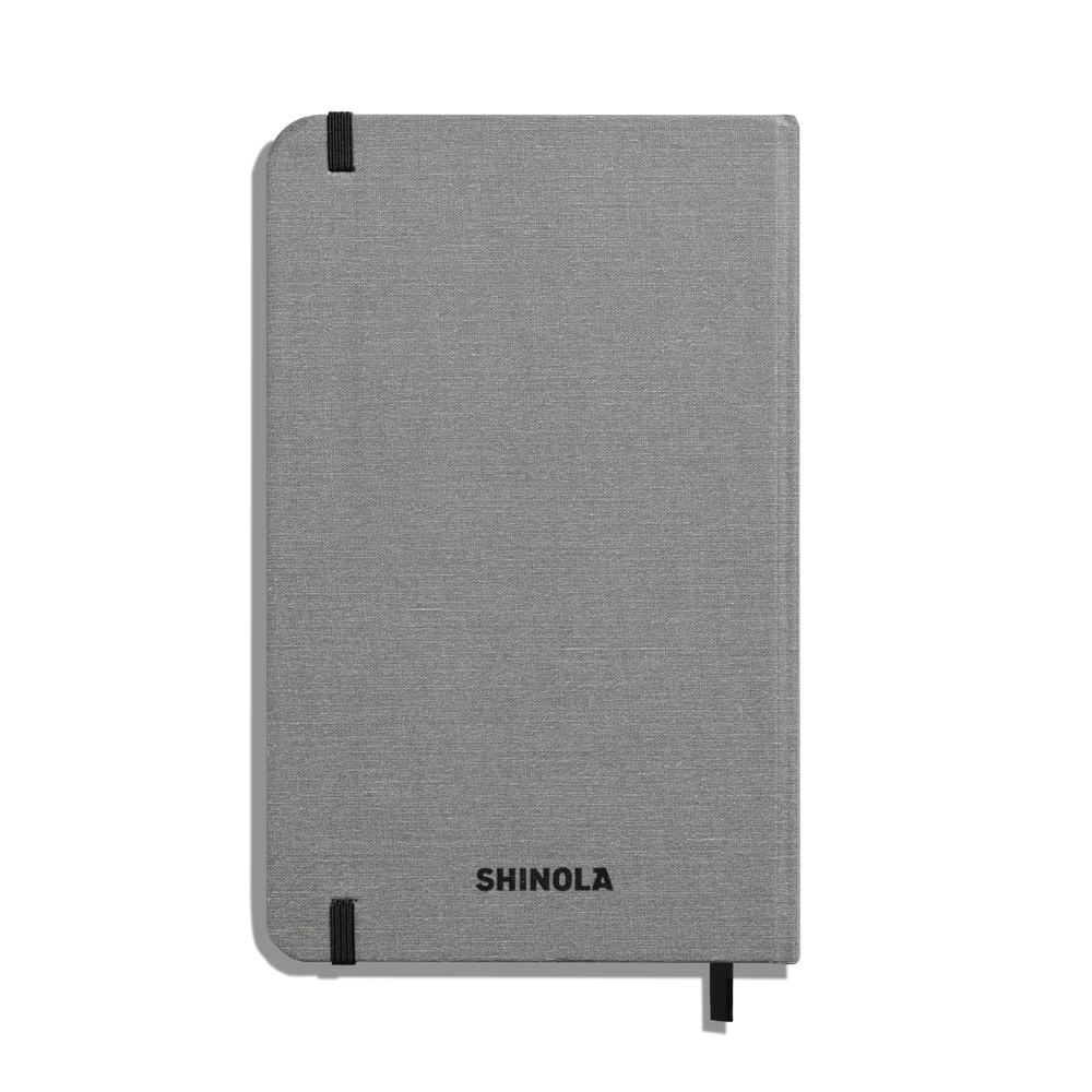 Medium Hard Ruled Journal - Stone
