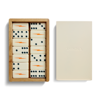 Dominoes Set - Cream / Blue