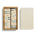 Dominoes Set - Cream / Blue
