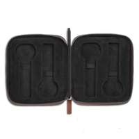 Four Watch Travel Case - Medium Brown
