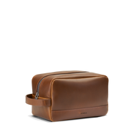 Zip Travel Kit - Medium Brown