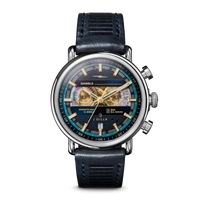 J Dilla Runwell Chronograph Watch - Midnight Blue