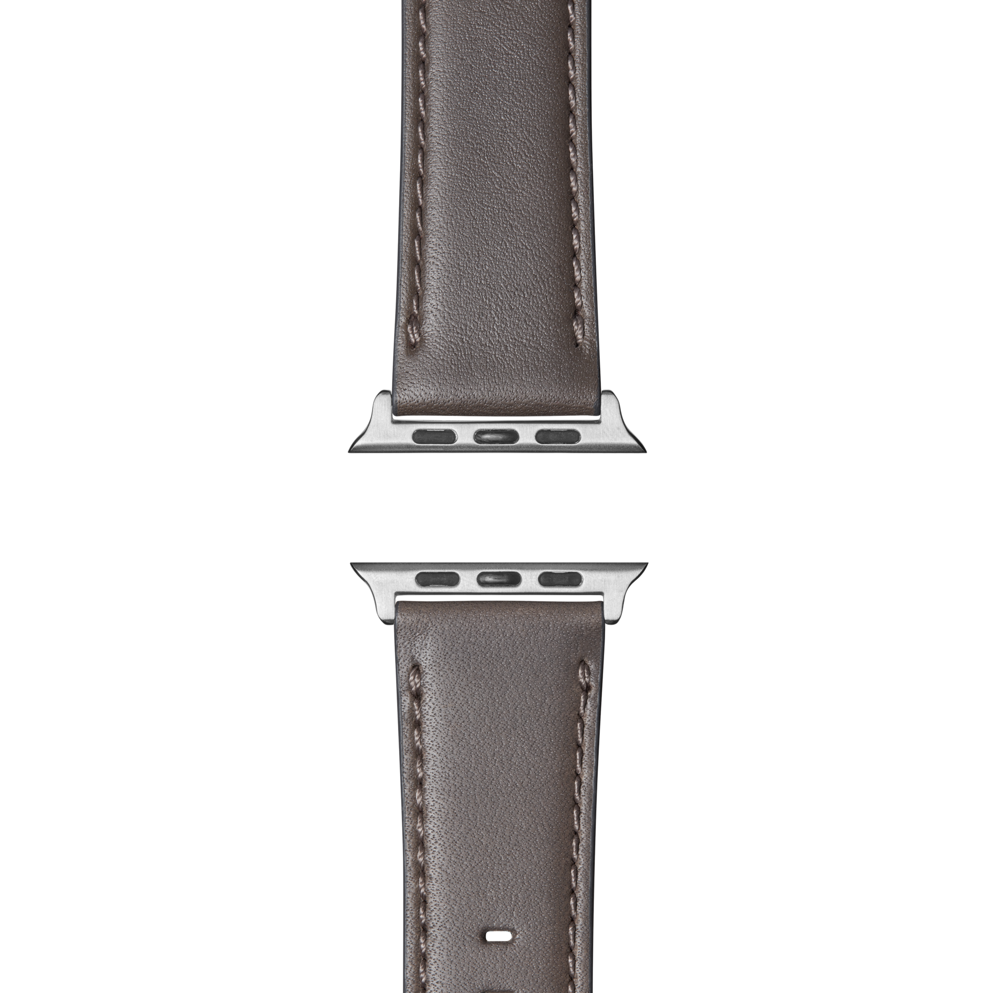 20mm Heather Gray Leather Apple Watch Strap - Heather Gray