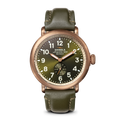 Bronze Runwell Watch - Dark Olive