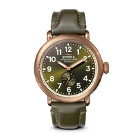 Bronze Runwell Watch - Dark Olive