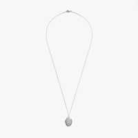 Heirloom Statement Locket Necklace - Sterling Silver