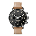 Canfield Chronograph Watch - Black