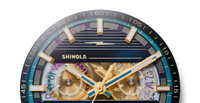 J Dilla Runwell Chronograph Watch - Midnight Blue