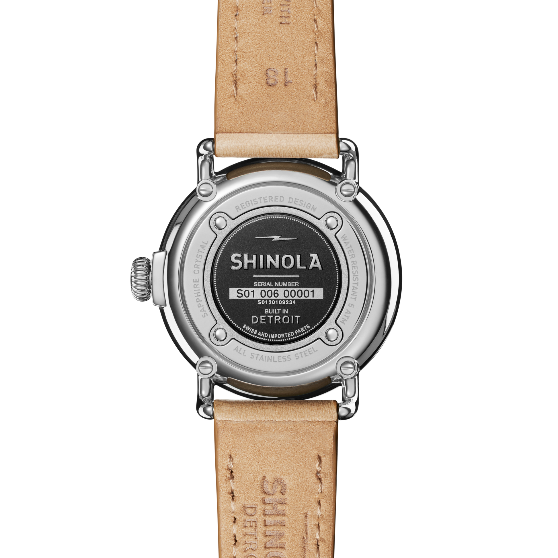 Runwell Coin Edge Watch - Silver