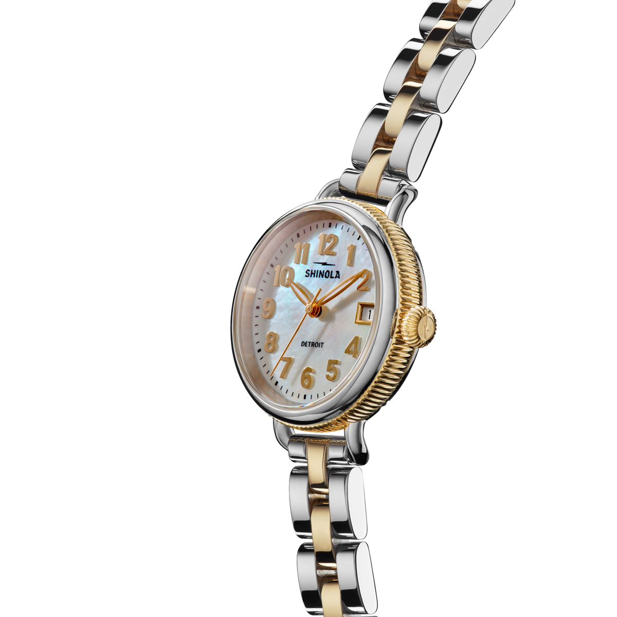 Birdy Watch - Mother of Pearl/Two Tone Bracelet