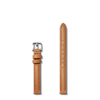 10mm Bourbon Leather Watch Strap - Bourbon
