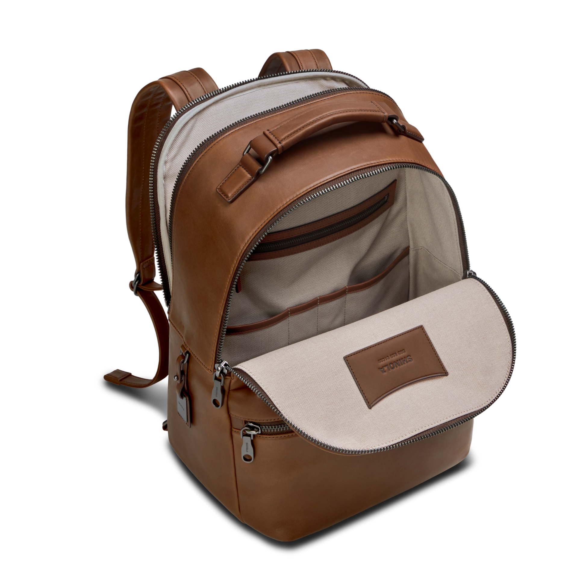 Runwell Backpack - Medium Brown