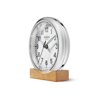 6" Runwell Clock - White