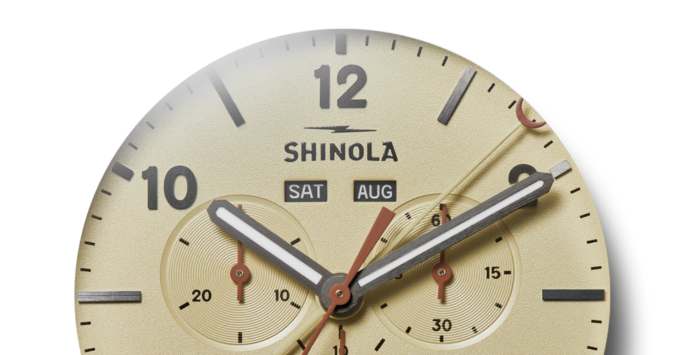 Canfield Sport Chronograph Watch - Light Gray