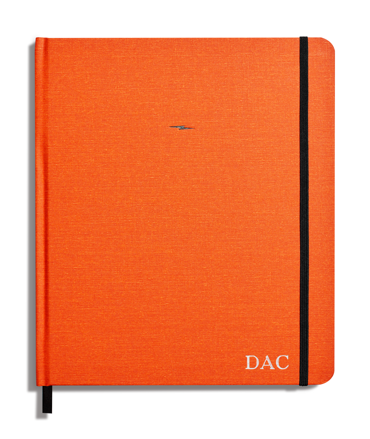 Large Hard Plain Sketchbook - Bold Orange