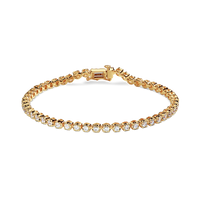 1.84 Carat 6.5" Diamond Tennis Bracelet - Yellow Gold