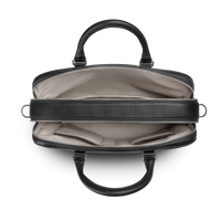 Double Zip Briefcase - Black