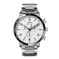 Canfield Sport Chronograph Watch - White