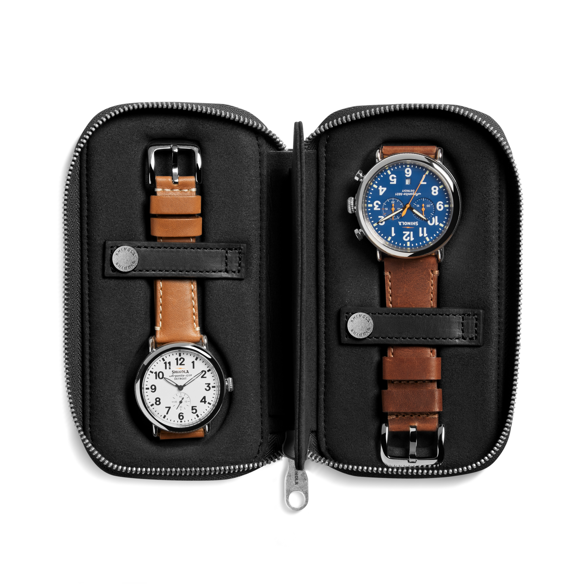 Travel Watch Case - Black