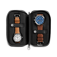 Travel Watch Case - Black