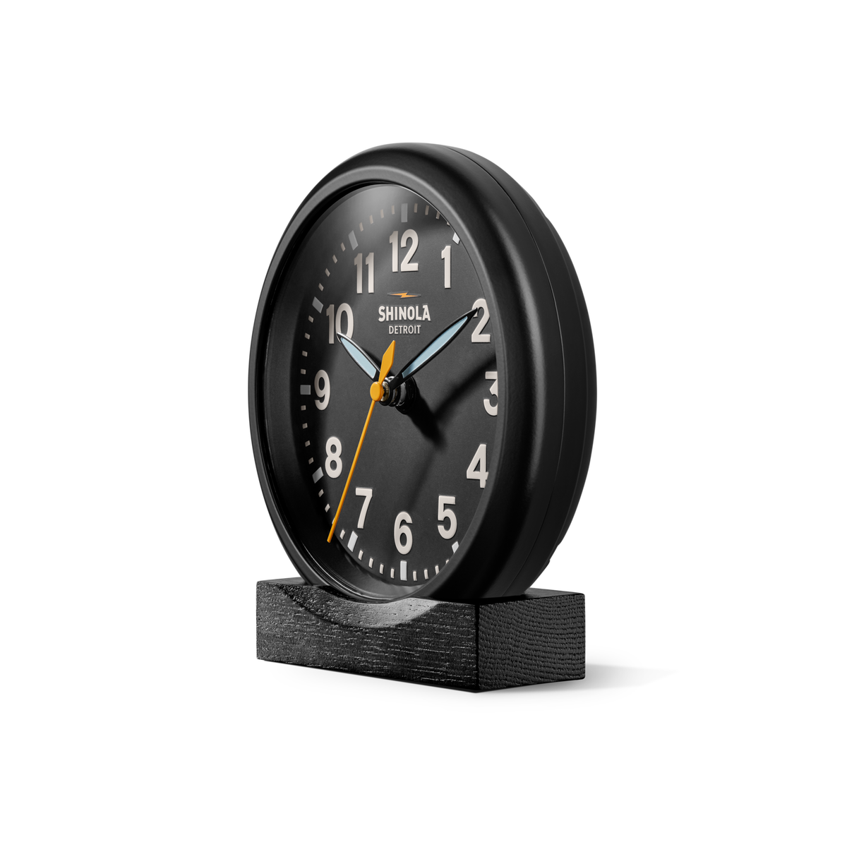 6" Runwell Clock - Black