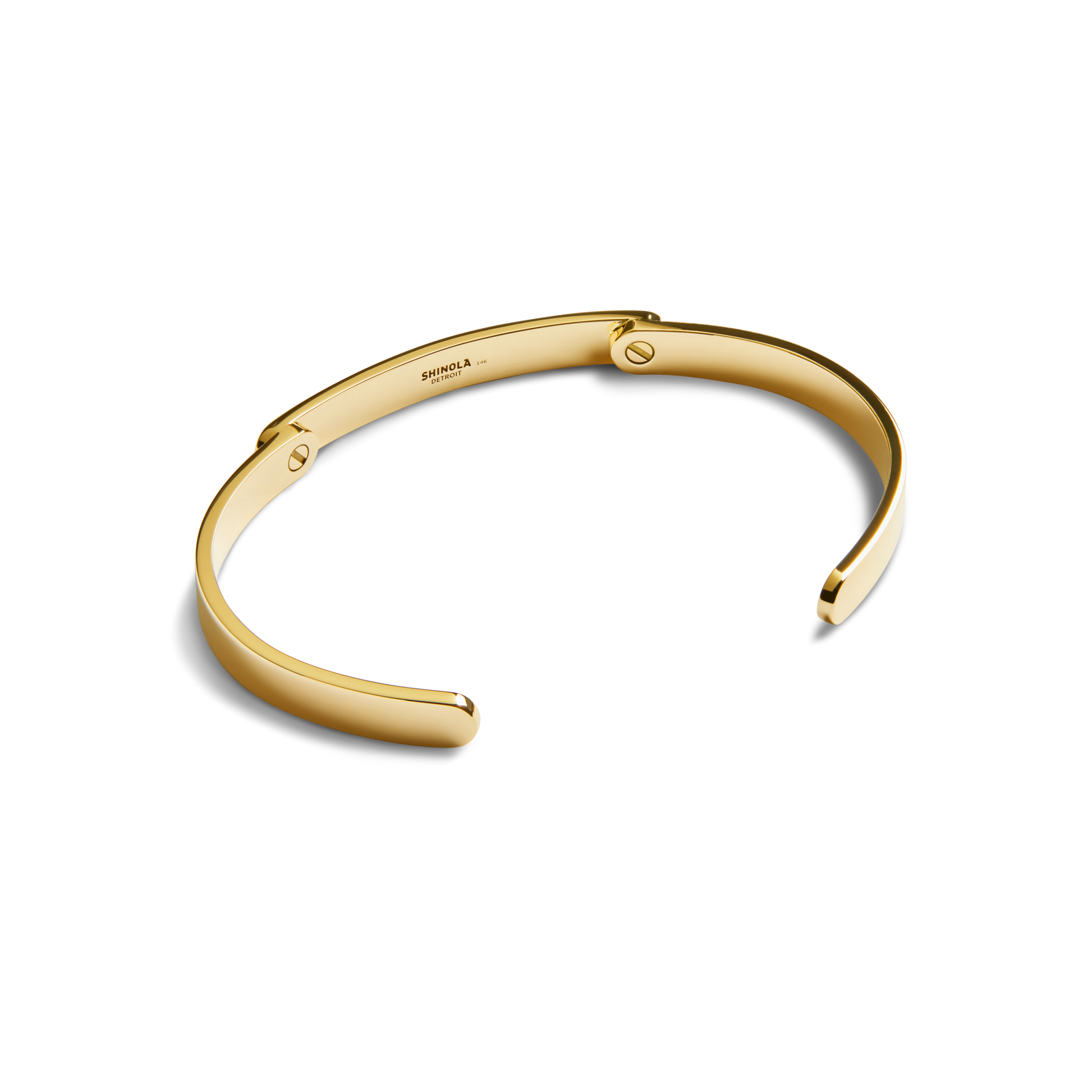 Diamond Rivet Bracelet - Yellow Gold