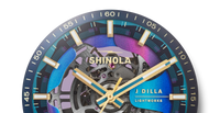 J Dilla Runwell Automatic Watch - Midnight Blue