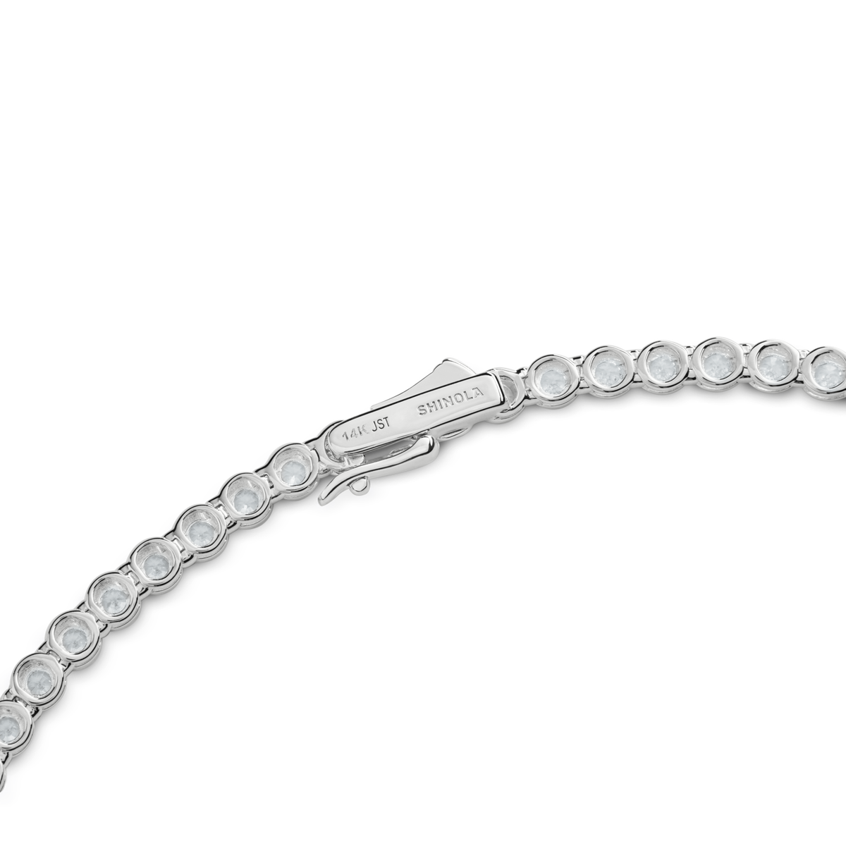 7 Carat Diamond Tennis Necklace - White Gold