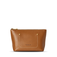 Pocket Cosmetic Case - Tan