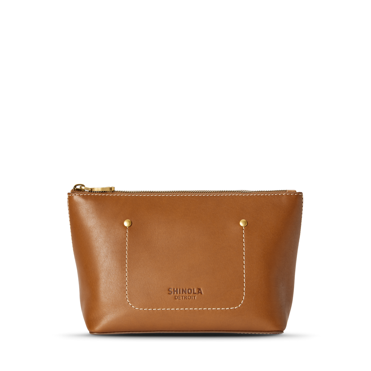 Pocket Cosmetic Case - Tan