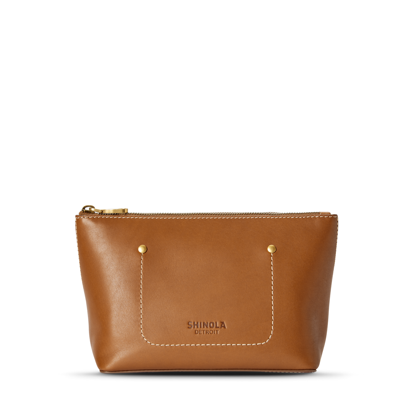 Pocket Cosmetic Case - Tan