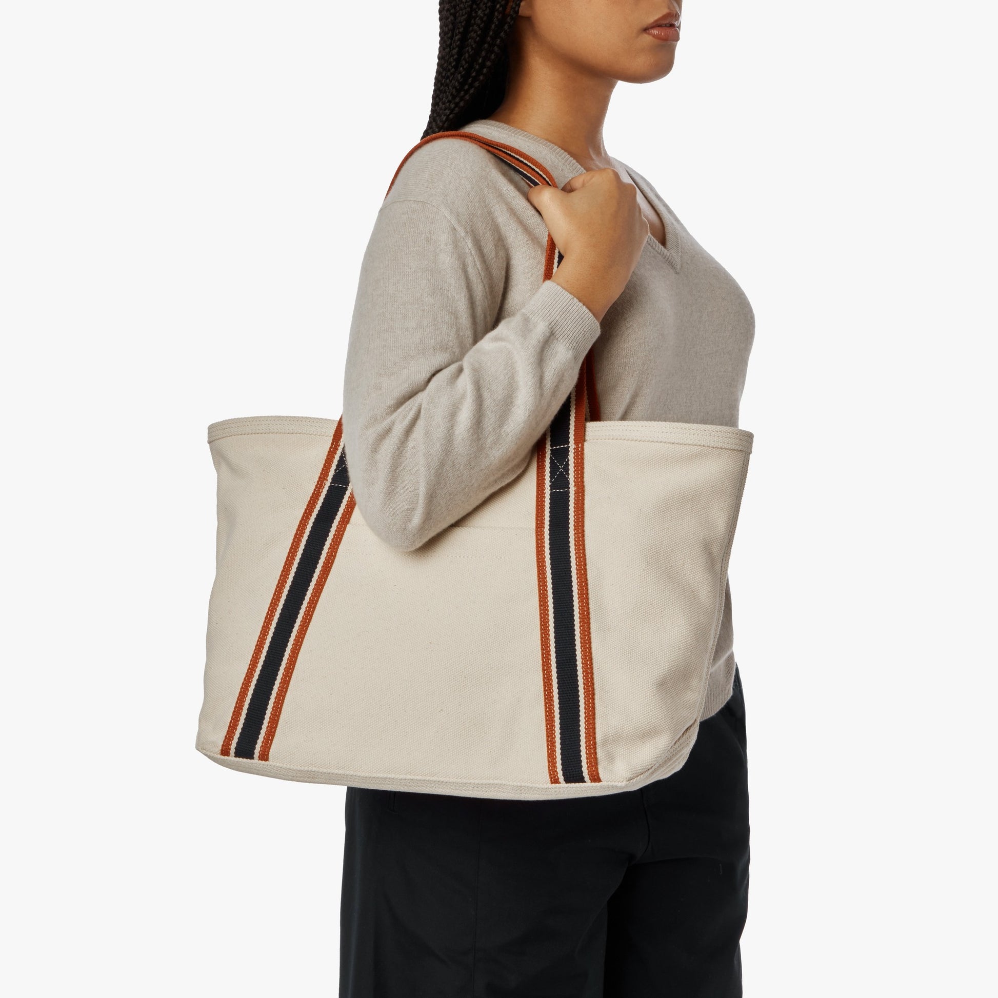 Small Easy Canvas Tote - Natural