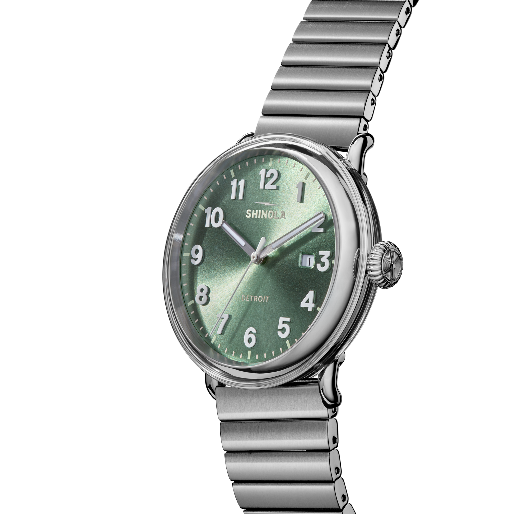 Detrola Watch - Cypress Green