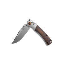Shinola + Benchmade Mini Crooked River Pocket Knife - Steel