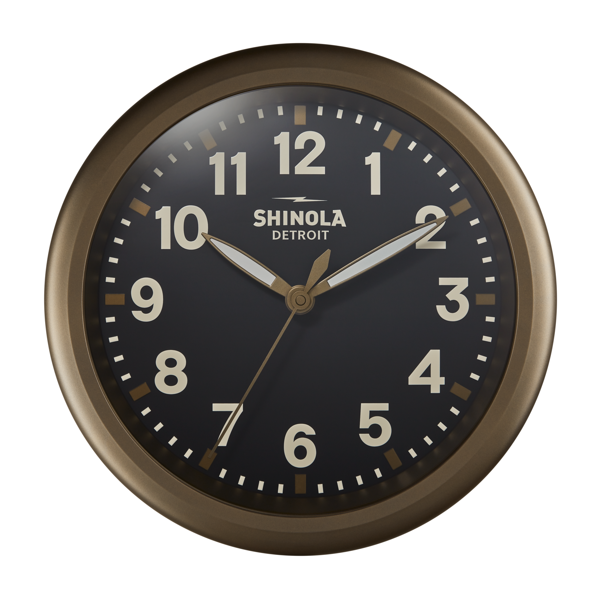 14" Runwell Clock - Black