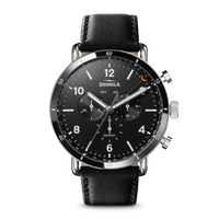 Canfield Sport Chronograph Watch - Matte Black