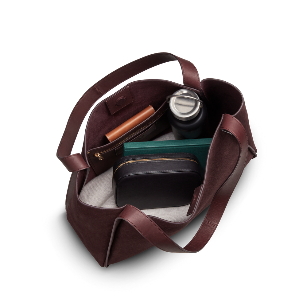 Derby Tote Bag - Merlot