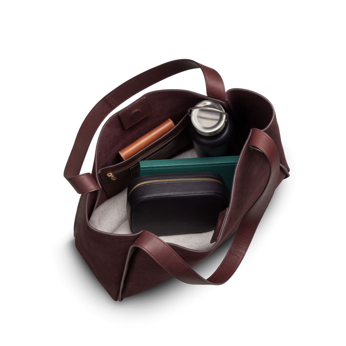 Derby Tote Bag - Merlot